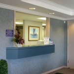 Front desk of office